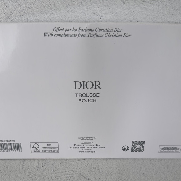 Dior Beauty Butterfly Embroidered Cosmetic Bag - Picture 8 of 10